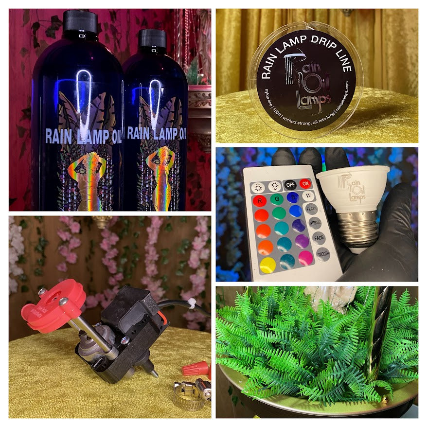Complete Premium Rain Lamp Restoration Kit