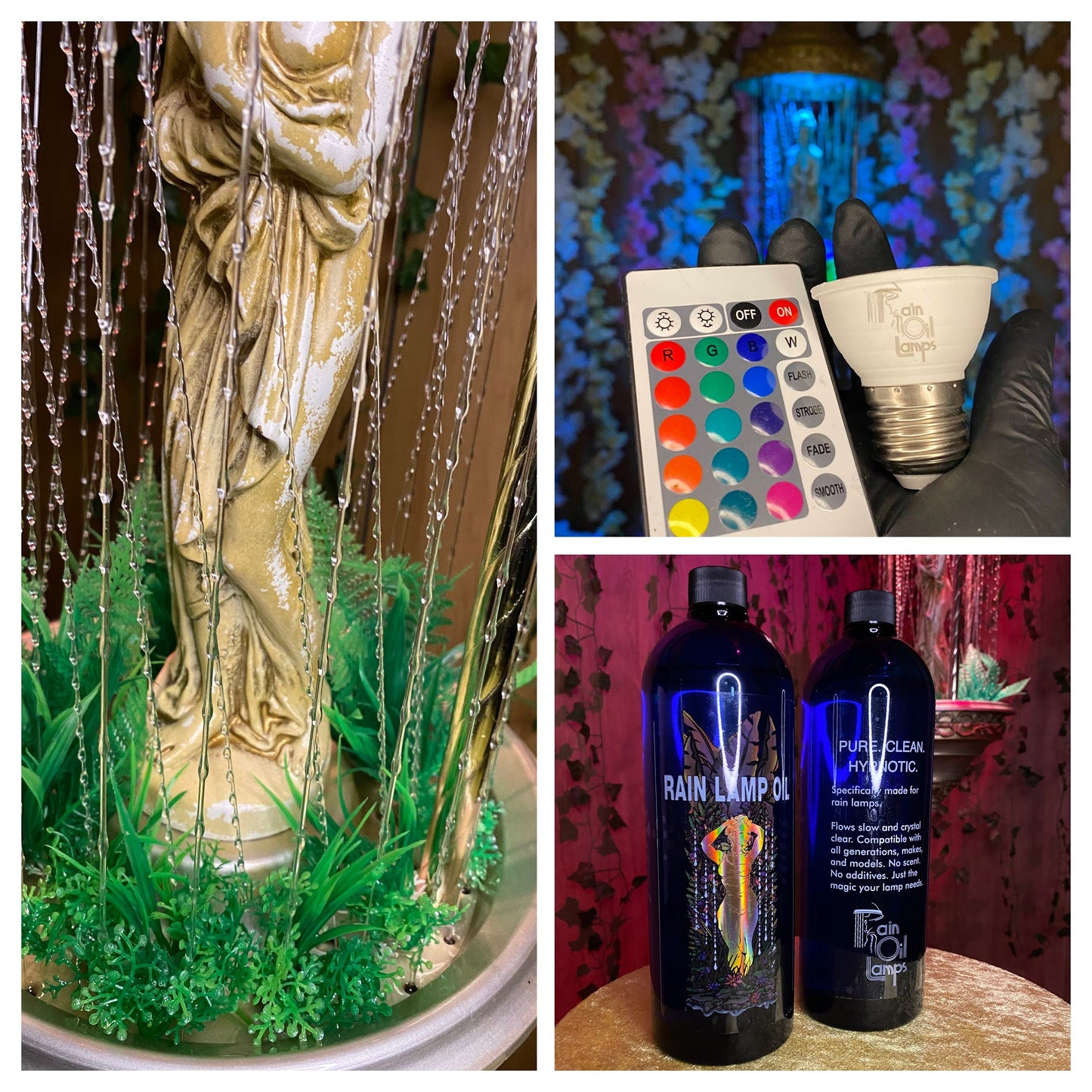 Fern Finesse Rain Lamp Makeover Kit