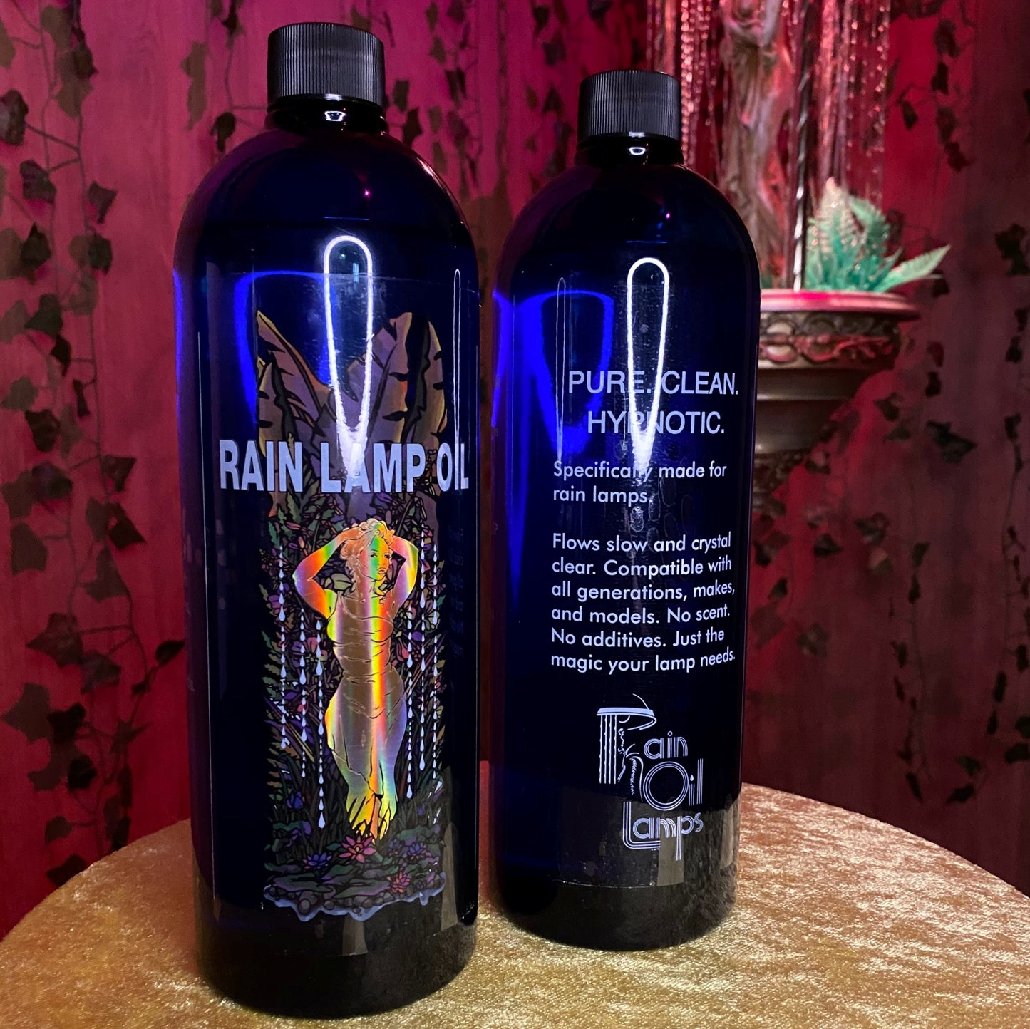 Rain Lamp Oil 64oz | OEM Refill Oil for Vintage and Modern Rain Lamps