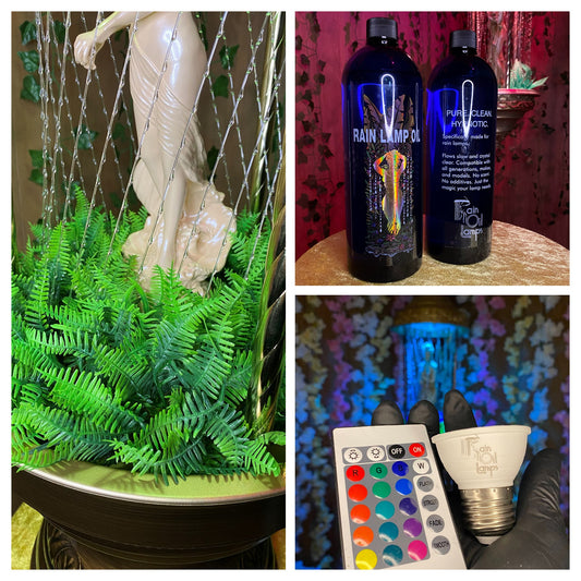 Fern Finesse Rain Lamp Makeover Kit