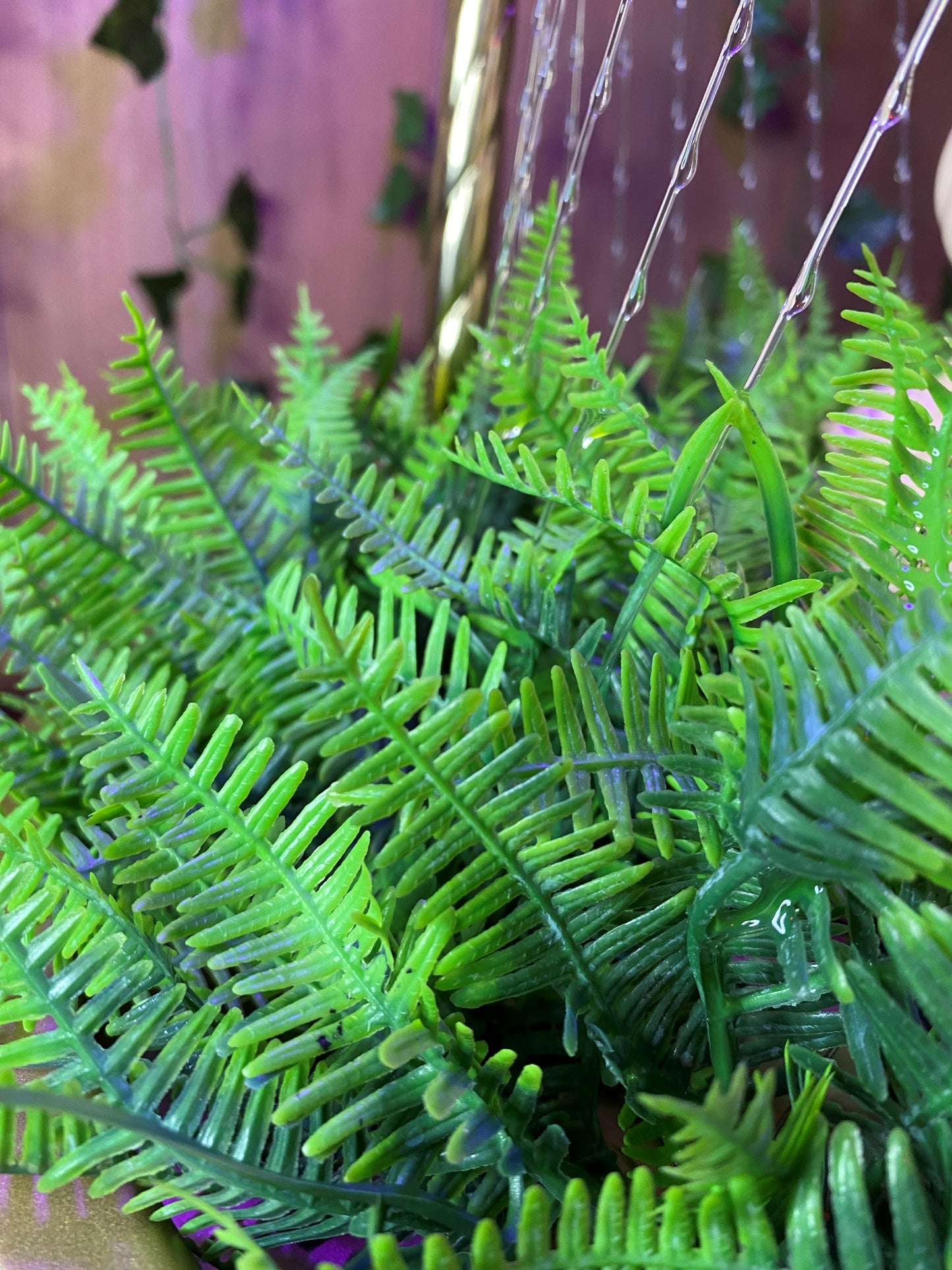 Rain Lamp Foliage | Replacement Ferns for Vintage Rain Lamps