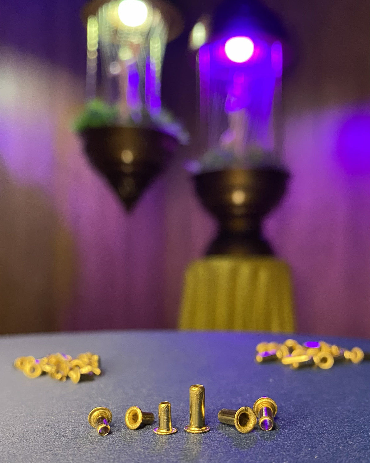 Solid Brass Rain Lamp Drip Nozzles – 28 Complete Pairs