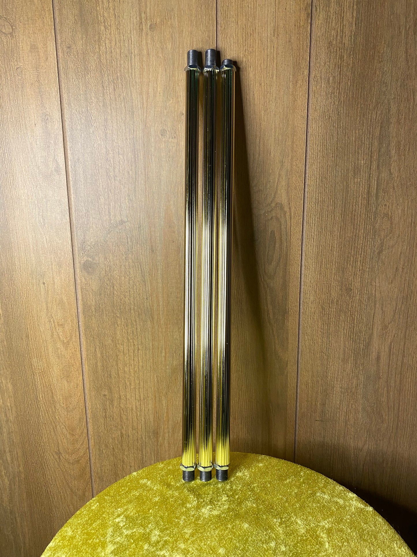 Set of Three 18-Inch Steel Replacement Columns for Rain Lamps