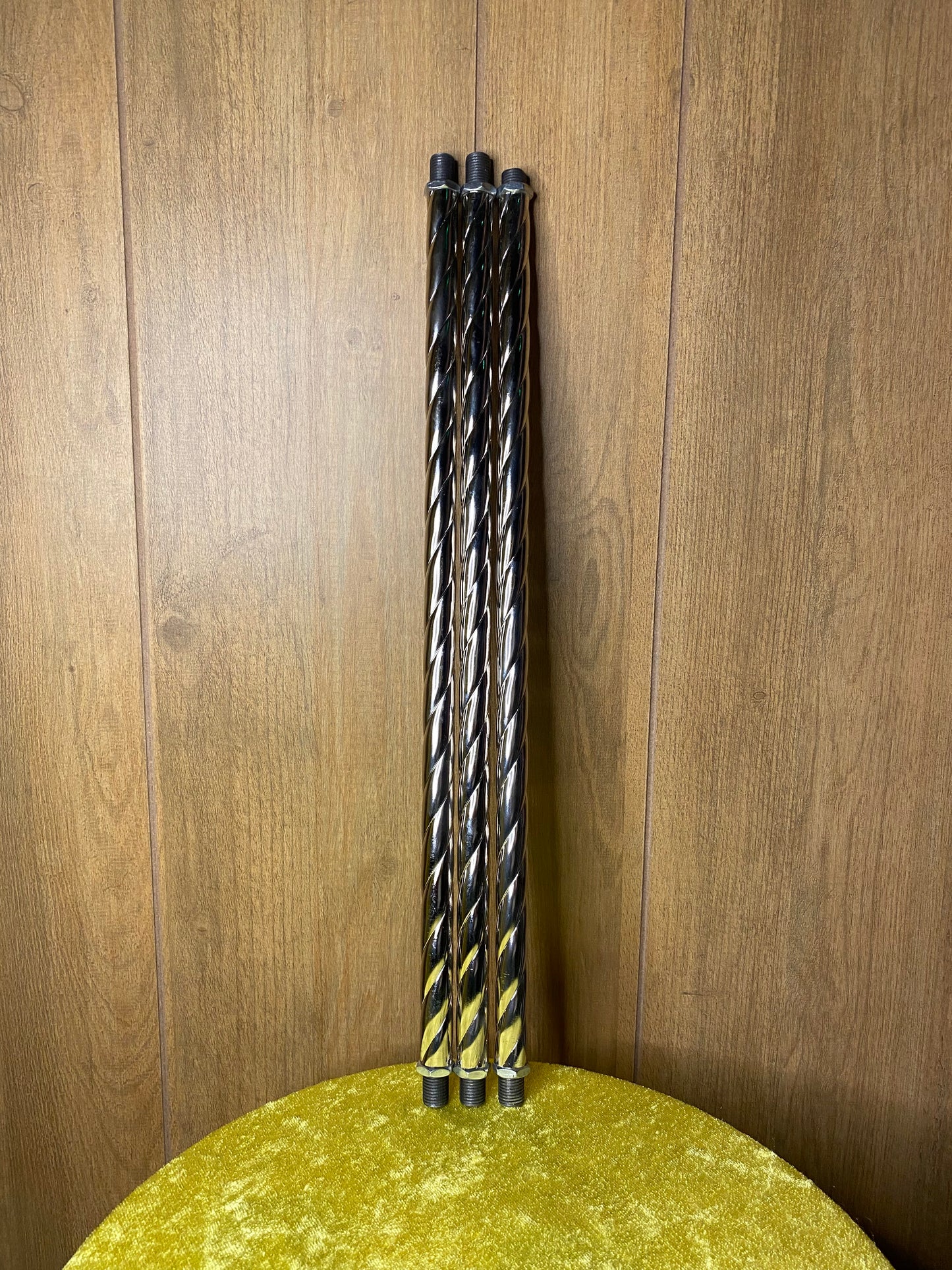 Set of Three 18-Inch Steel Replacement Columns for Rain Lamps